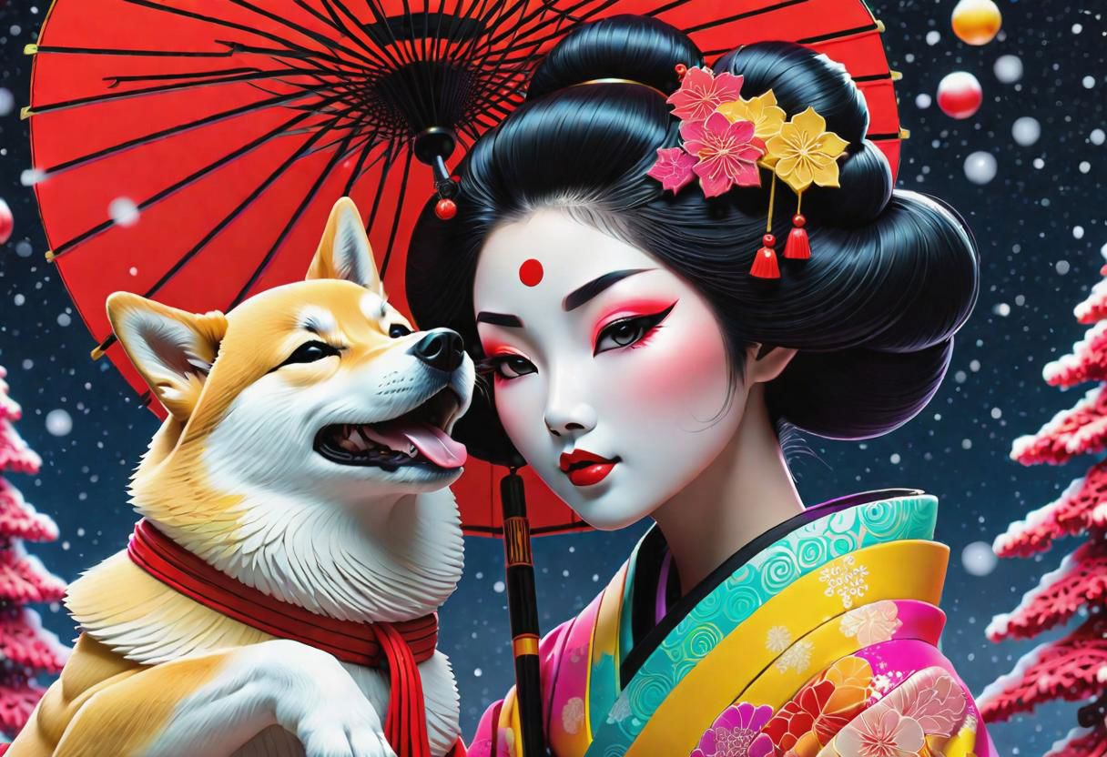 The Elegance of Christmas in the Geisha World thumbnail thumbnail